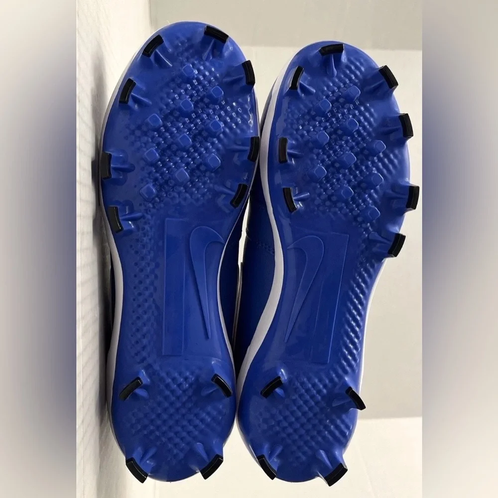 *NEW* Men's Size 16 Nike Air Jordan 1 Retro MCS Baseball Cleats Game Royal‎ Blue
